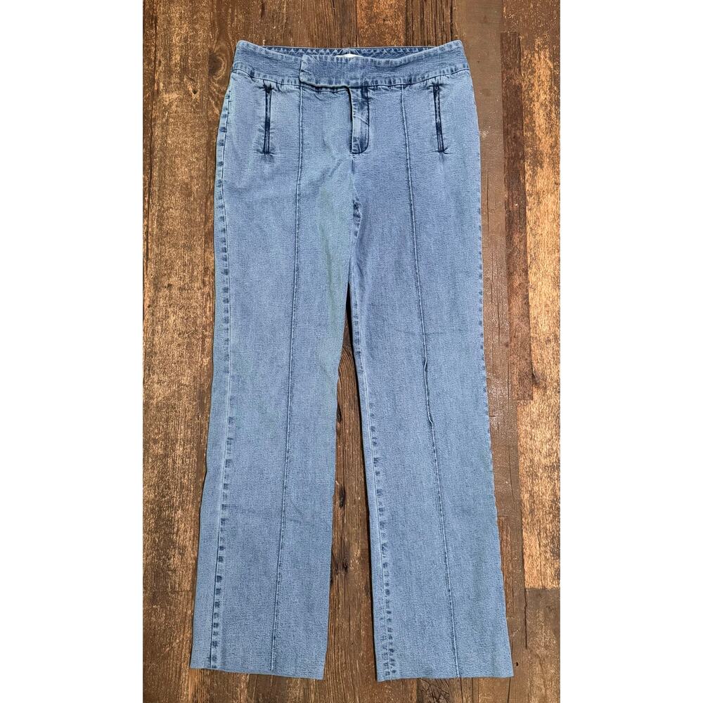 Dana Buchman Pintucked Zipper Pocket Womens Jeans Size 12